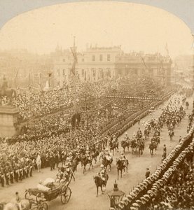 Stereografický tisk diamantového jubilea královny Viktorie od English Photographer
