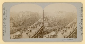 Stereografický tisk diamantového jubilea královny Viktorie od English Photographer
