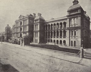 Nemocnice v Sydney, Macquarie Street od English Photographer