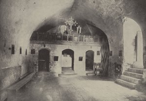 Kristova synagoga v Nazaretu, kde Kristus kázal své první kázání od English Photographer