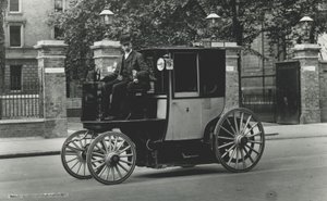 Taxi - elektrické, 1897-1900 od English Photographer