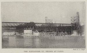 Most Alexandra III v Paříži od English Photographer