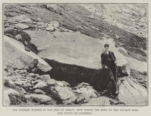 Údajná vražda na ostrově Arran, místo, kde bylo nalezeno tělo turistické růže na Goatfell od English Photographer