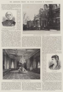 Arbitrážní smlouva, Sir Julian Pauncefote ve Washingtonu