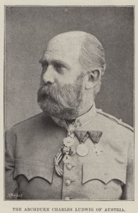 Rakouský arcivévoda Karel Ludwig od English Photographer