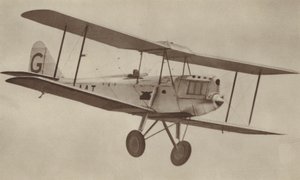 Letoun Avro "Avian" (čb fotografie) od English Photographer