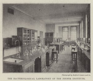 Bakteriologická laboratoř Jennerova institutu od English Photographer
