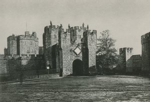 Barbakan, hrad Alnwick od English Photographer