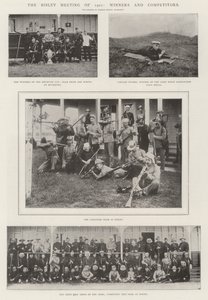 Bisleyské setkání z roku 1901, vítězové a soutěžící