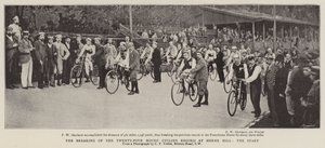 Překonání čtyřiadvacetihodinového cyklistického rekordu na Herne Hill, start od English Photographer