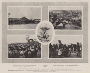 Britská expedice do Somalilandu, scéna na trase mezi Berberou a Bohotle