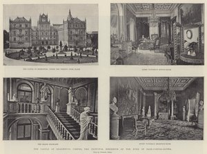 Hrad Ehrenburg, Coburg, hlavní sídlo vévody Saxe-Coburg-Gotha