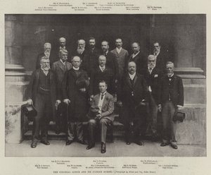 Koloniální úřad a jeho jubilejní hosté od English Photographer