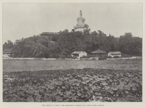 Krize v Číně, Zahrada císařů a Lotosové jezero, Peking od English Photographer