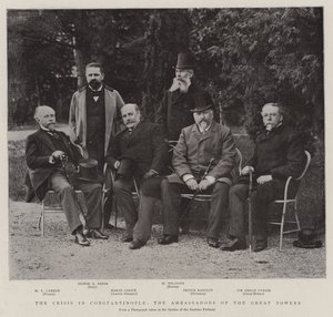 Krize v Konstantinopoli, Velvyslanci velmocí od English Photographer