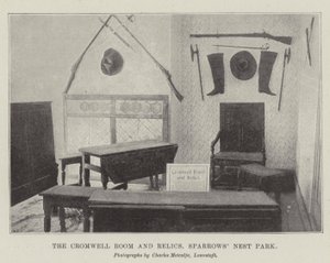 Cromwell Room and Relics, Sparrows Nest Park od English Photographer