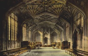 The Divinity School, Oxford (barevné foto) od English Photographer