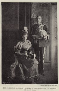 Vévodkyně z Yorku a vévoda z Westminsteru na svatbě v Eaton Hall od English Photographer