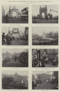Vévoda a vévodkyně z Yorku v Salfordu, 25. března od English Photographer