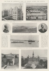 The Duke of Cornwalls Tour, St Vincent, Quebec, and Halifax od English Photographer