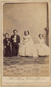 skupina The Fairy Wedding; Generál Tom Thumb od English Photographer
