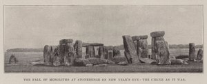 Pád monolitů ve Stonehenge na Silvestra, Kruh, jaký byl od English Photographer