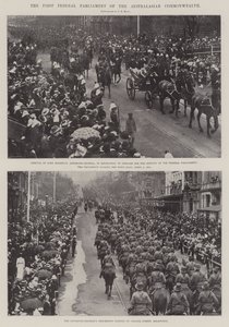 První federální parlament Australasian Commonwealth