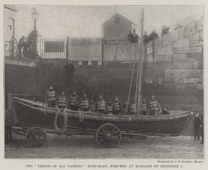 Surfová loď Friend of All Nations, ztroskotala v Margate 1. prosince od English Photographer