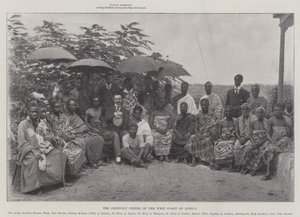 Přátelští náčelníci západního pobřeží Afriky od English Photographer