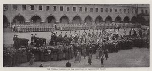 Pohřeb zesnulého prince Alfreda Saxe-Coburg a Gotha od English Photographer
