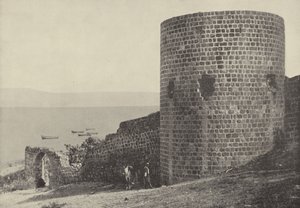Země Gadarene, ukazující místo, kde čerti vstoupili do stáda prasat od English Photographer