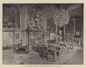 Přijímací místnost německých císařů v Berlíně od English Photographer