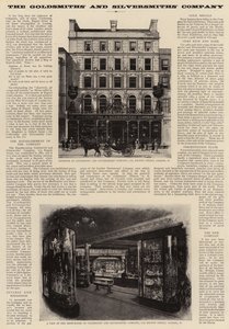 Společnost Goldsmiths and Silversmiths Company od English Photographer