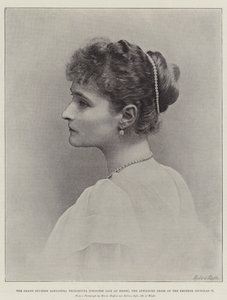 Velkokněžna Alexandra Fjodorovna (princezna Alix Hesenská), snoubenecká nevěsta císaře Mikuláše II. od English Photographer