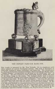 Henley Pair-Oar Race Cup od English Photographer