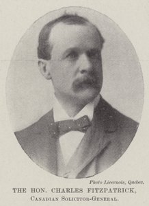 Ctihodný Charles Fitzpatrick, kanadský generální prokurátor od English Photographer