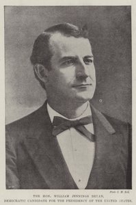 Ctihodný William Jennings Bryan, demokratický kandidát na prezidenta Spojených států od English Photographer