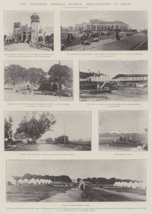 Blížící se imperiální Durbar, přípravy v Dillí