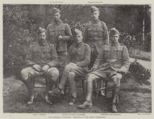 Imperial Yeomanry, důstojníci prvního kontingentu od English Photographer