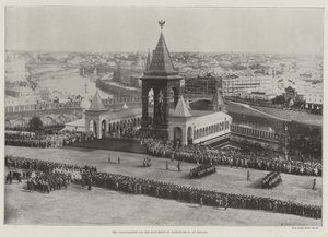 Inaugurace pomníku Alexandra II v Moskvě od English Photographer