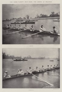 Inter-varsity Boat-Race, posádky v tréninku od English Photographer