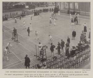 Mezinárodní badmintonový turnaj v Crystal Palace, 19.-20. března od English Photographer