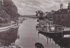 Isis, z Folly Bridge od English Photographer