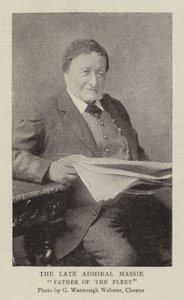 Zesnulý admirál Massie od English Photographer