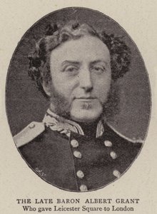 Zesnulý baron Albert Grant od English Photographer
