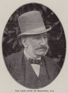Zesnulý vévoda z Beaufort, KG od English Photographer