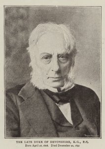 Zesnulý vévoda z Devonshire, KG, PC od English Photographer