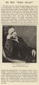 Zesnulý Lewis Carroll od English Photographer