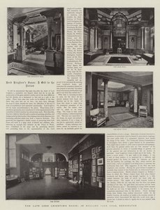 The Late Lord Leightons House, v Holland Park Road, Kensington