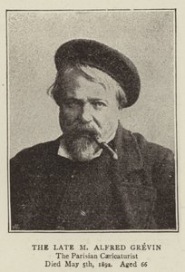 Zesnulý M Alfred Grevin od English Photographer